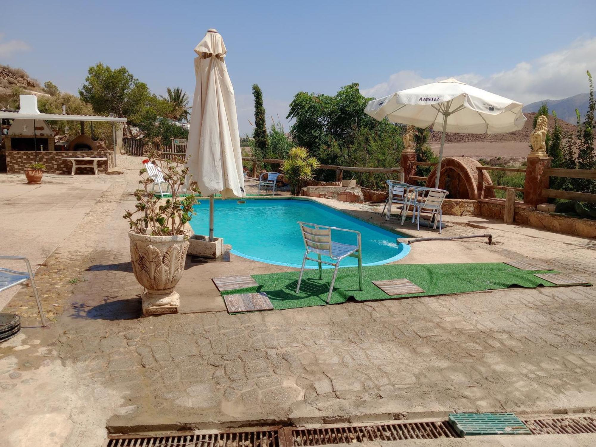 Cortijo Rural Molino El Tarahal Con Piscina Y Zonas Compartidas Exterior foto
